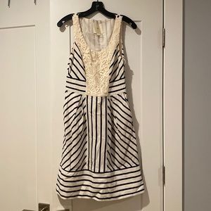 Anthropologie striped dress